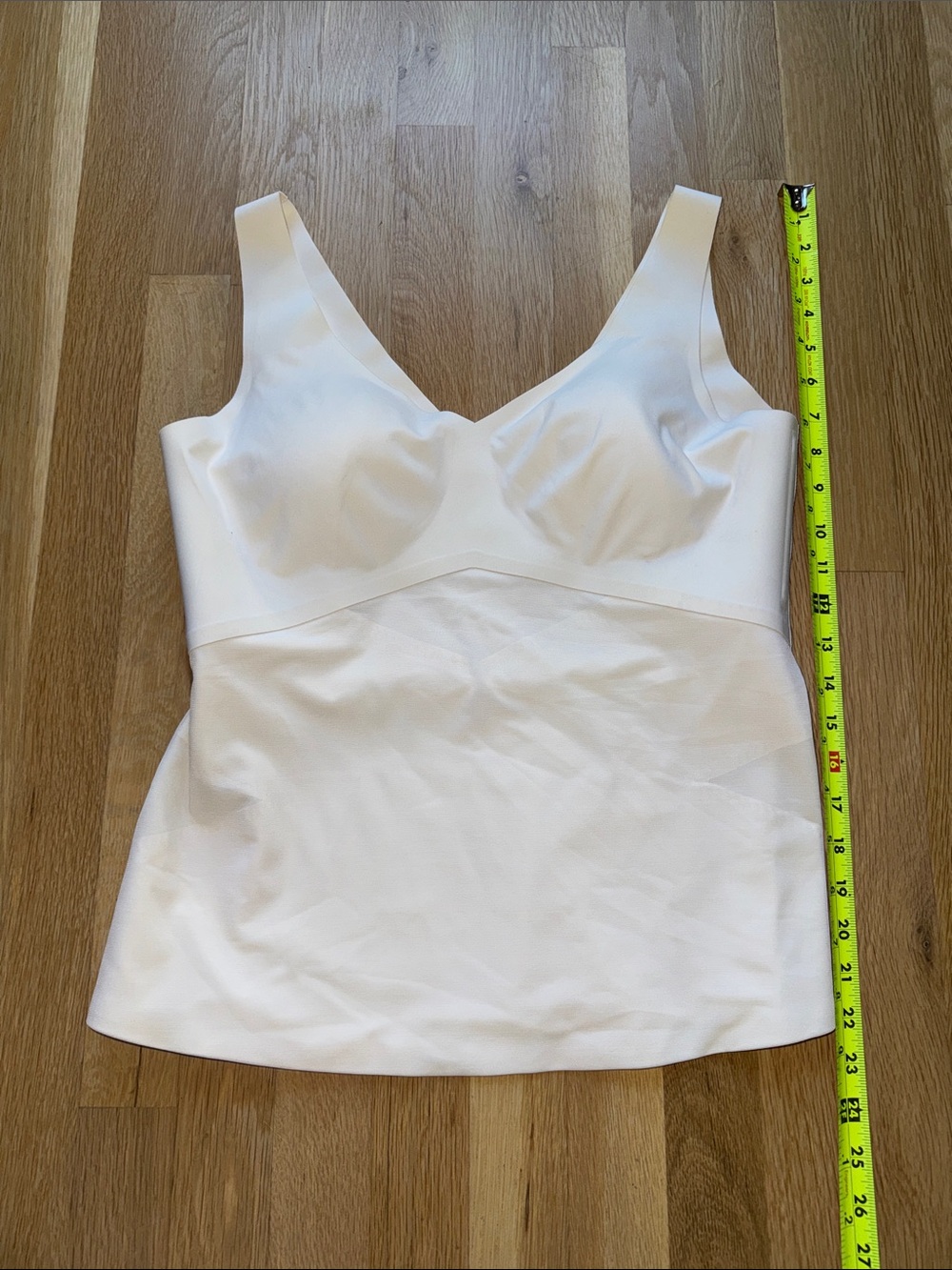 HoneyLove ShapeWear Wide Strap White Tank Size 1X Slimming - Picture 6 of 7